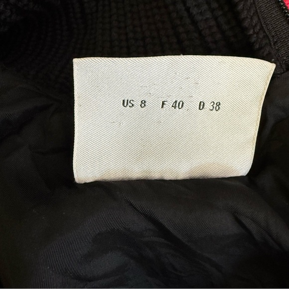 Akris Punto Black Wool Sleeveless Dress Mock Neck US 8 - Picture 7 of 9